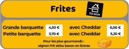 Frites maison